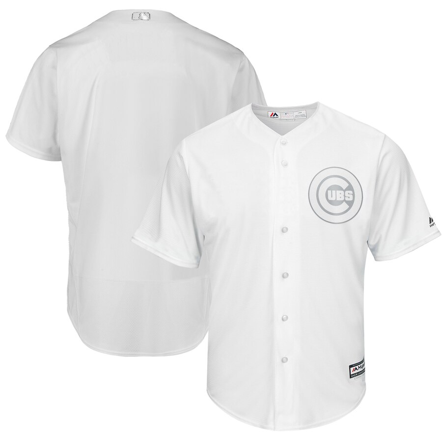 Men's Chicago Cubs Majestic White 2019 Players' Weekend Replica Team Stitched MLB Jersey